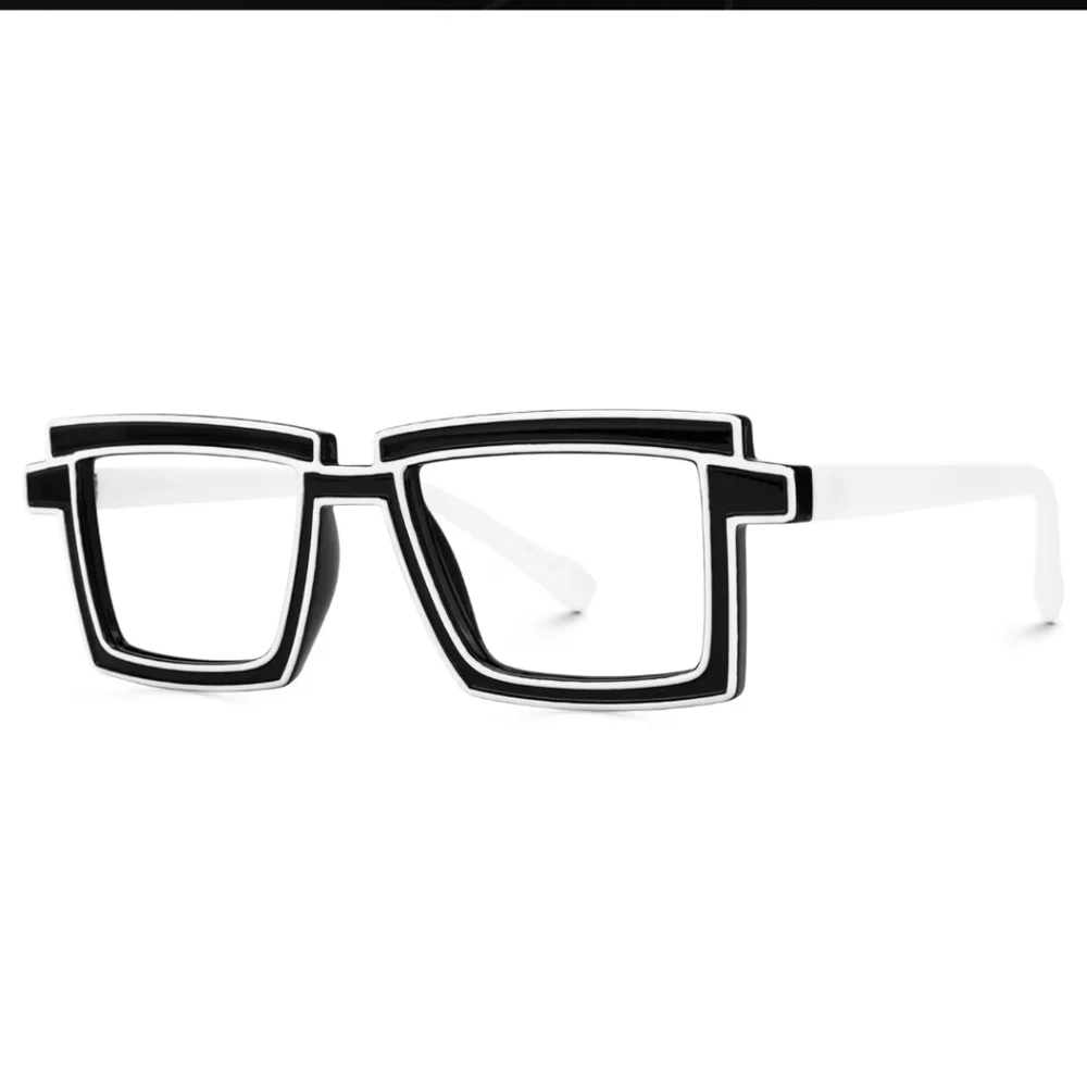 Anime‎ Colorful Full Rim Rectangular Acetic Spectacles